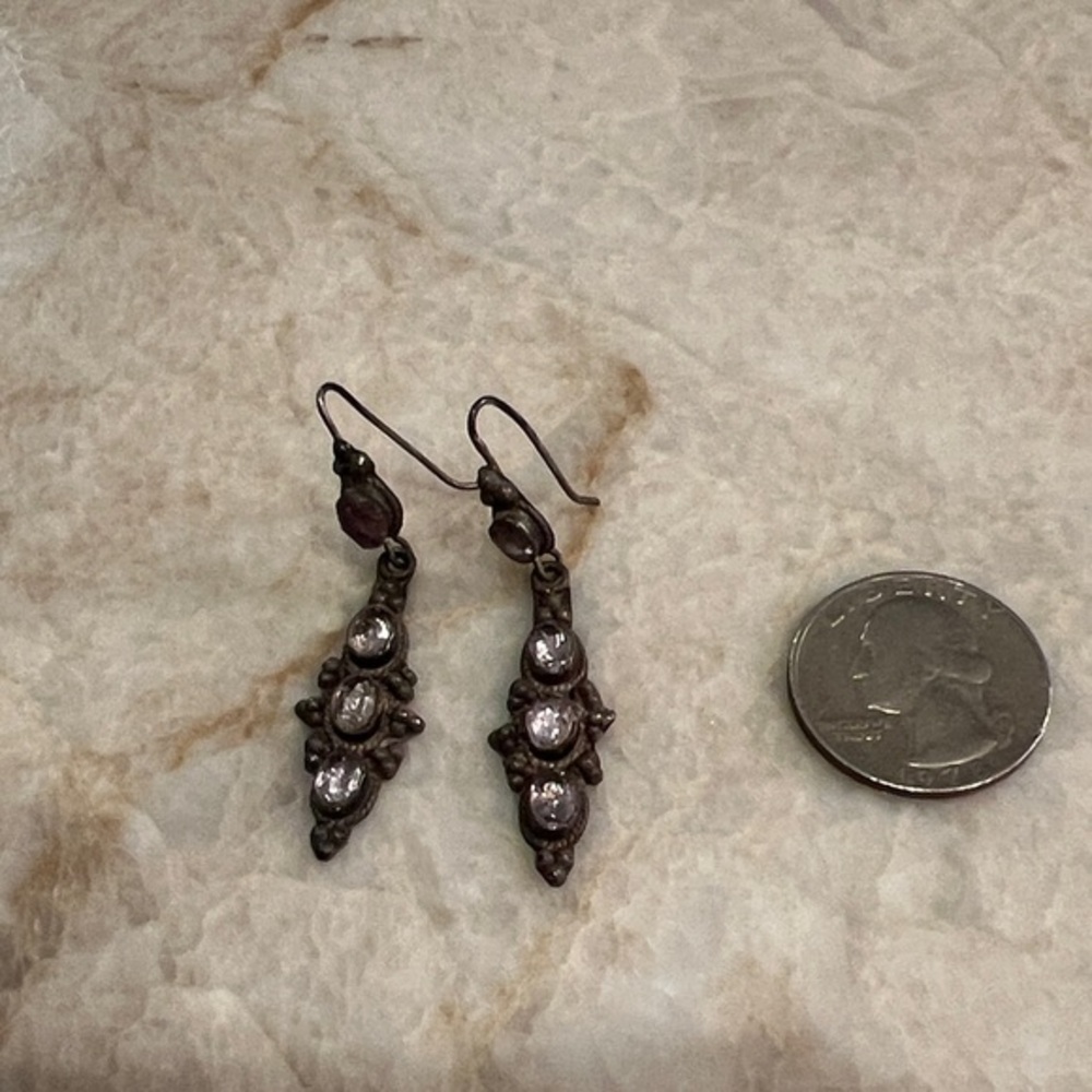 Elegant Silver Drop Earrings